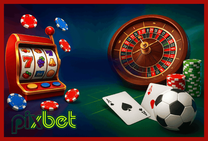 Jogos e bônus no Cassino PIXBET