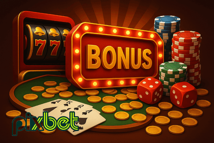 Baú de bônus Cassino PIXBET prêmios e recompensas