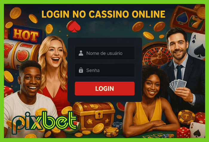 Acessar conta no Cassino PIXBET Brasil